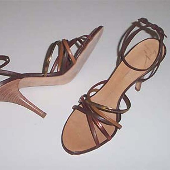 NEW GIUSEPPE ZANOTTI Lime Italy strappy sandals 7 - Picture 2 of 4